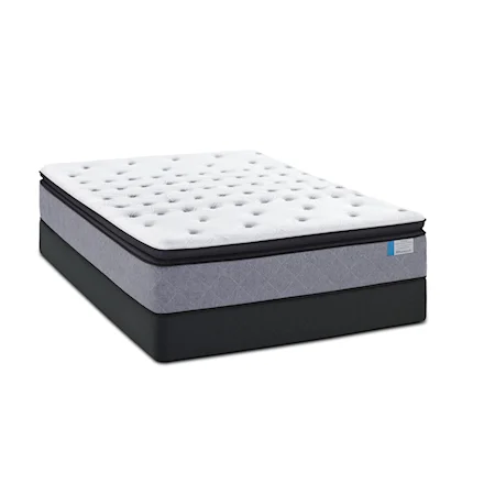 Twin Cushion Firm EPT Mattress and SS Foundation